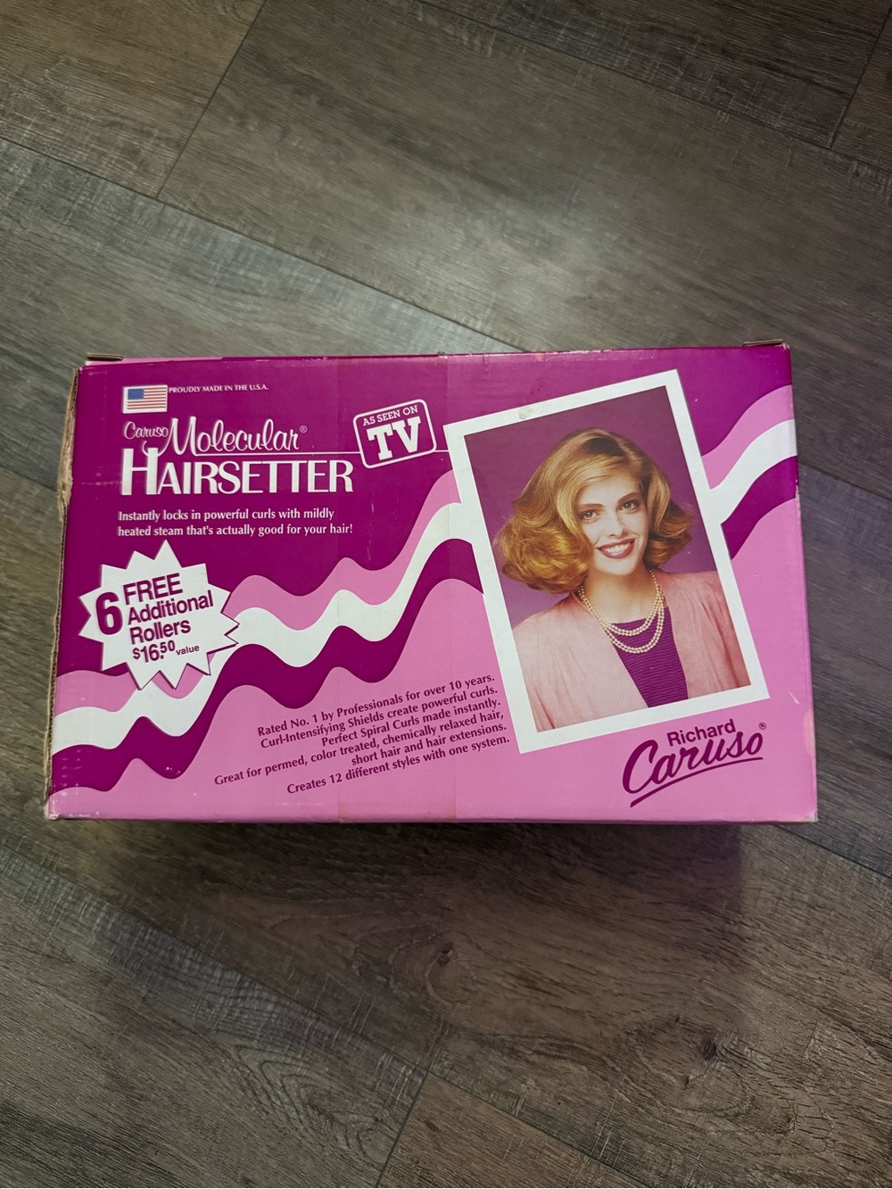 Vintage 90s Caruso Molecular Hairsetter Steam Roller Kit (Complete)